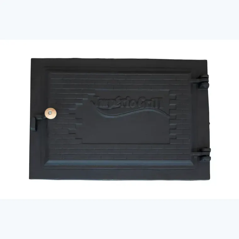 Frente Forno para Lenha Grande 55X40 Imperio Grill da Fundição São Cristóvão