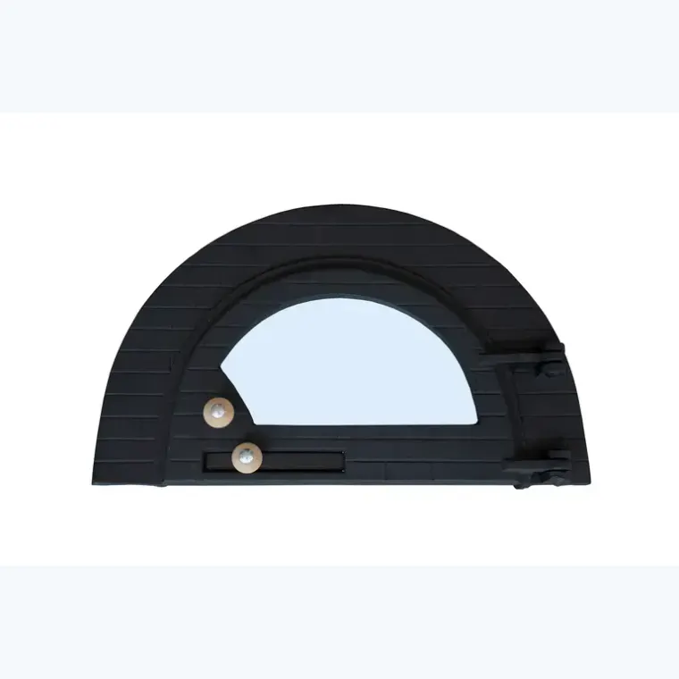 Frente Forno Igloo Aro 52X31 Porta 40X25 Vidro Leve da Fundição São Cristóvão