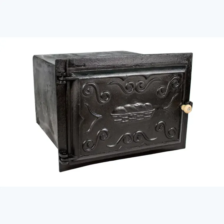 Forno para Lenha Pequeno 48X35X30 Reto Leve da Fundição São Cristóvão
